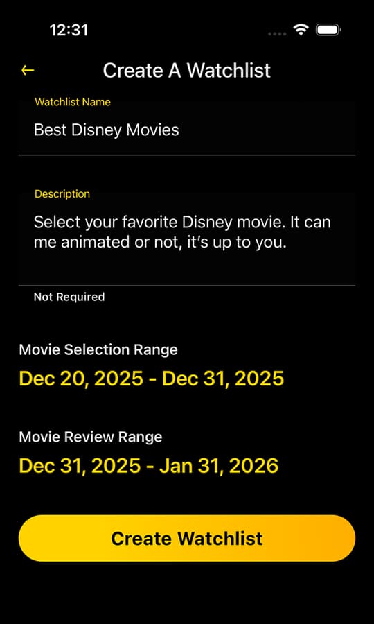 MovieClub Hero Image